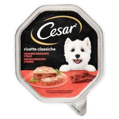 Cesar dog pate with beef and chicken, 150 g