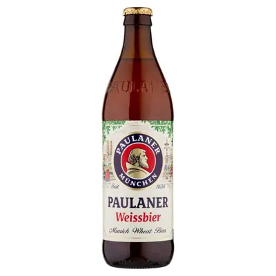Paulaner Hefeweizen пиво, 0,5 л, 5,5%