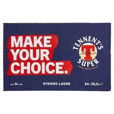 Tennent's Super пиво крепкое, 0,355 л, 9%