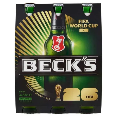 Beck's Пиво, 3 × 0,33 л