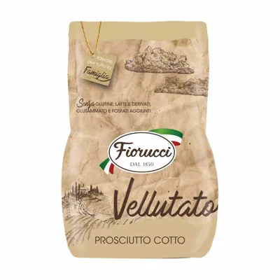 Fiorucci Ветчина вареная Vellutato, 2 × 8 кг