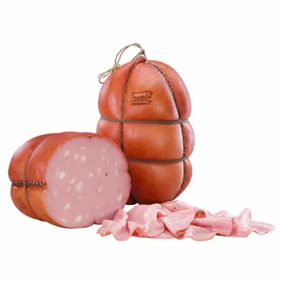 Palmieri Мортаделла Favola в вакуумной упаковке без фисташек, 12 кг (1 шт.)