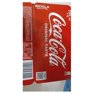 Coca-Cola soft drink, 33 cl x 6