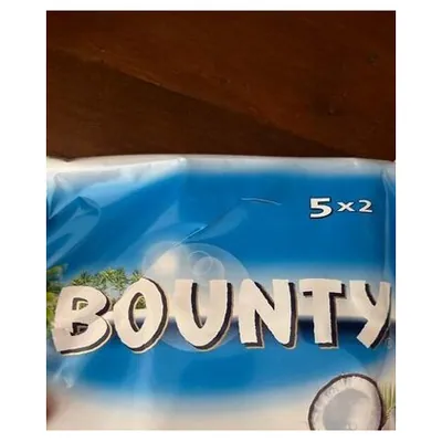 Bounty chocolate bars, 5 pack, 285 g
