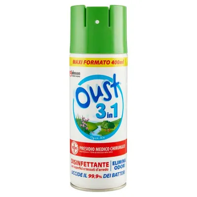 Oust 3 в 1 освежитель воздуха Open Air Fresh Garden, 400 мл