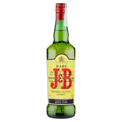 J&B виски шотландский купажированный Rare Blended Scotch Whisky, 0,7 л