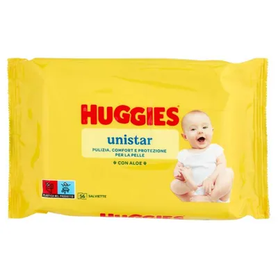 Huggies Pure Baby Wipes, 56 pcs