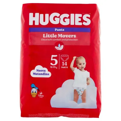 Huggies подгузники-трусики размер 5, 12–17 кг, 14 шт.