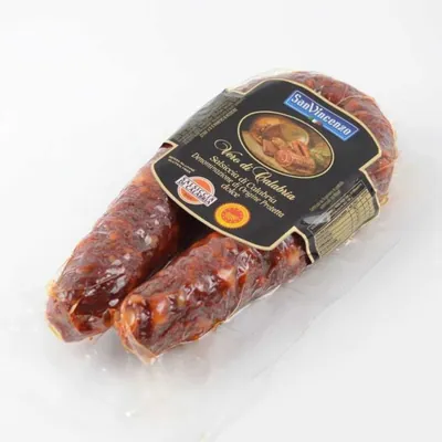 San Vincenzo Колбаса калабрийская сладкая, 350 г, 10 шт.