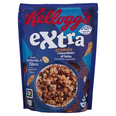 Kellogg’s Мюсли Extra с молочным шоколадом, 375 г