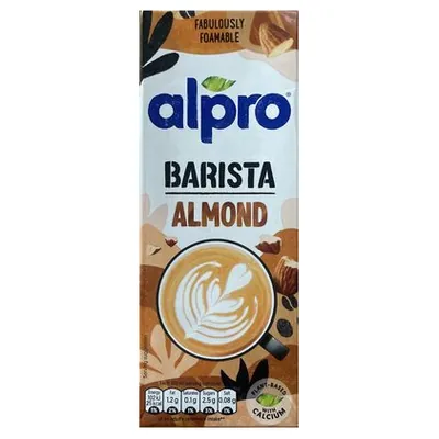 Alpro Barista almond plant-based milk, 1 L