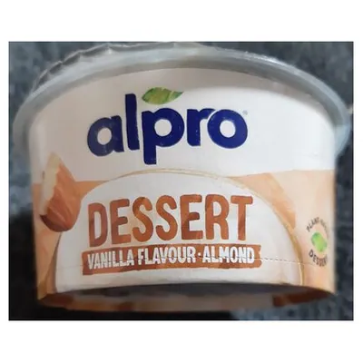 Alpro пудинг соевый ваниль-миндаль, 135 г