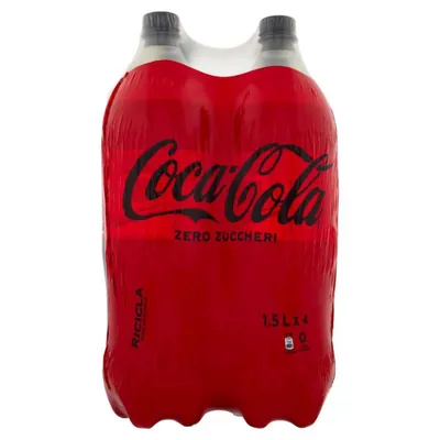 Coca-Cola Zero газированный напиток, 1,5 л