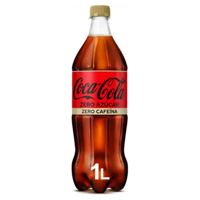 Coca-Cola Zero без кофеина, 1 л, ПЭТ