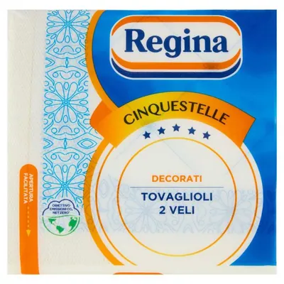 Regina Салфетки 5 Stelle, 43 шт.