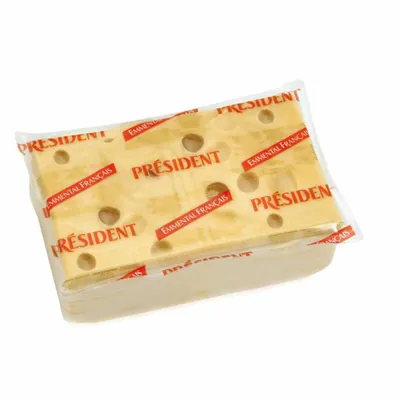 Сыр President Emmental брусок, 3 × 3,5 кг