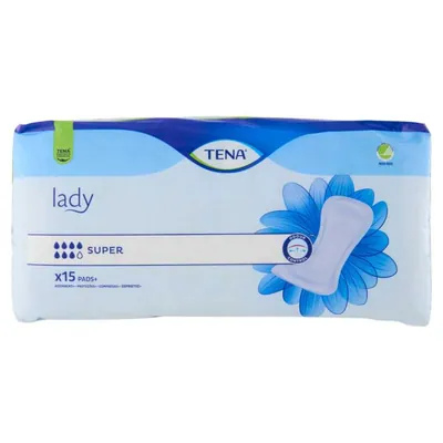 Tena прокладки Super, 15 шт