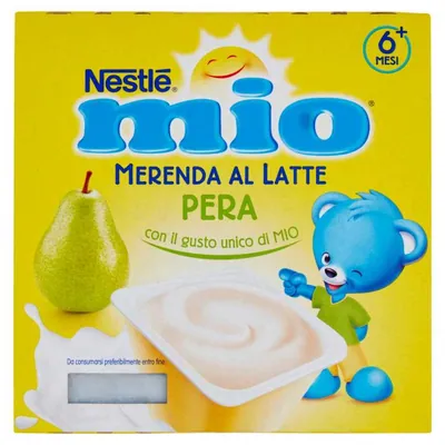 Nestle Mio milk and pear snack, 4 pcs, 100 g