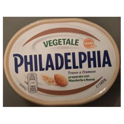 Mondelez Philadelphia Vegetale plant-based cream cheese, 145 g