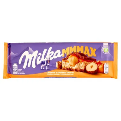 Milka Молочный шоколад с карамелью и фундуком, 300 г