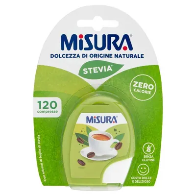 Misura Подсластитель со стевией 100 таблеток, 10,2 г