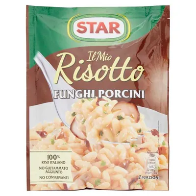 Star Porcini mushroom risotto, 175 g