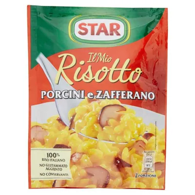 Star Mushroom and saffron risotto, 175 g
