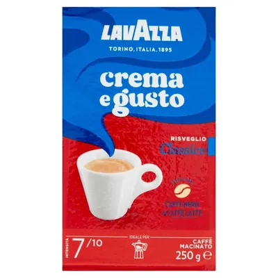 Lavazza Кофе молотый Crema e Gusto Classico, 250 г