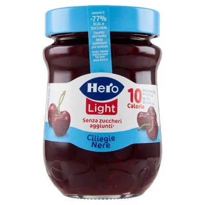 Hero Light джем из черной вишни, 280 г
