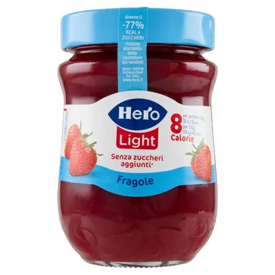 Hero Light джем клубничный, 280 г