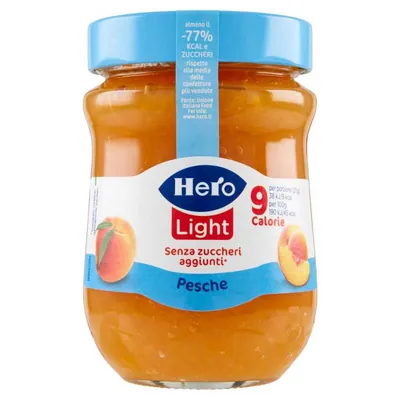 Hero Light персик, 280 г