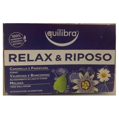 Equilibra травяной чай Relax & Riposo, 30 г