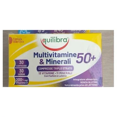 Equilibra Multivitamins & Minerals 50+, 42 g