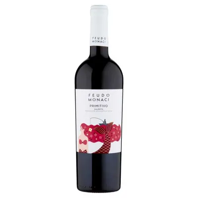 Feudo Monaci Primitivo Salento Rosso IGT красное сухое вино, 0,75 л