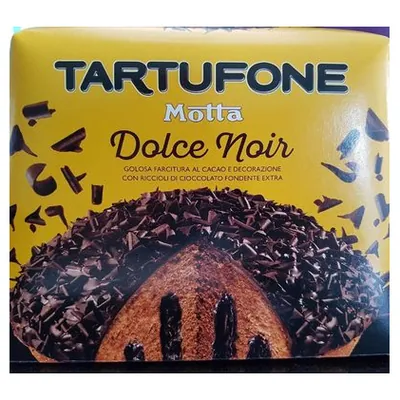 Motta Tartufone Dolce Noir Christmas chocolate cake, 650 g