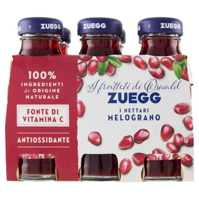 Zuegg I Frutteti di Oswald Нектар из итальянского граната, 6 × 125 мл