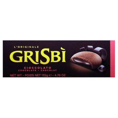 Grisbì Classic Cacao chocolate filled cookies, 135 g