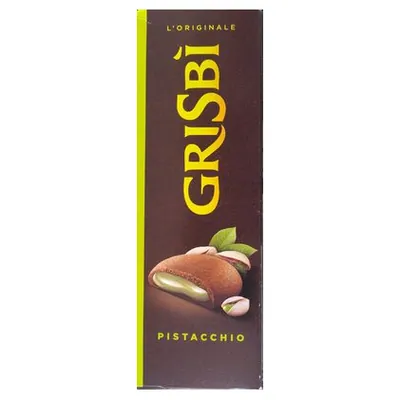 Grisbì Classic Pistacchio pistachio cream filled cookies, 135 g