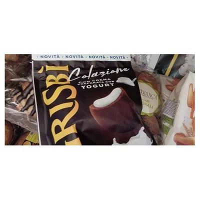Grisbì yogurt filled breakfast cookies, 225 g