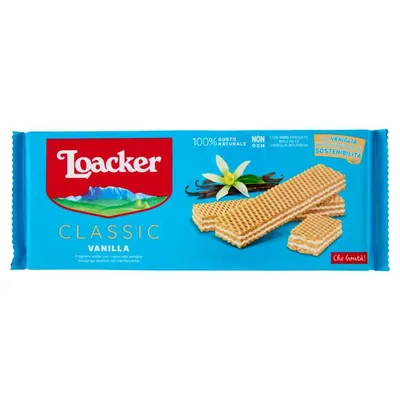 Loacker Вафли Vanille, 175 г