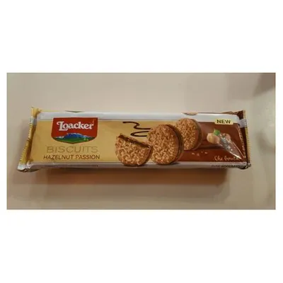 Loacker hazelnut biscuits, 80 g