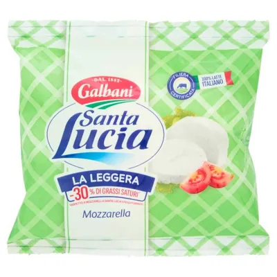 Santa Lucia Моцарелла легкая, 100 г