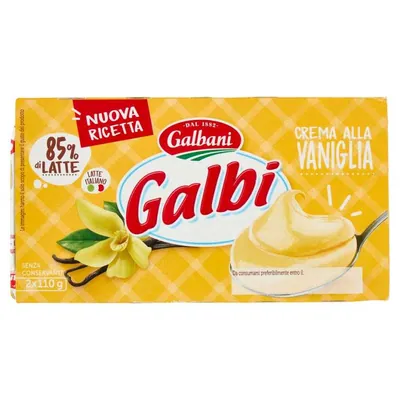 Galbani Galbi Bontalatte ванильный, 2 × 110 г