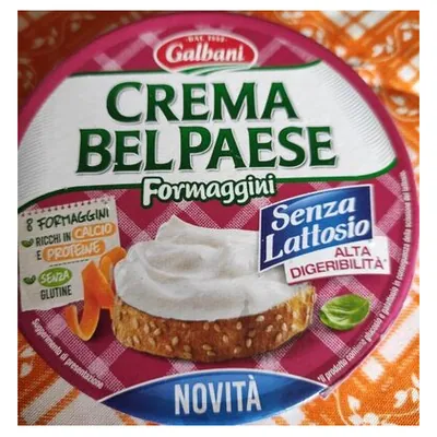 Galbani плавленый сыр Crema Bel Paese без лактозы, 140 г