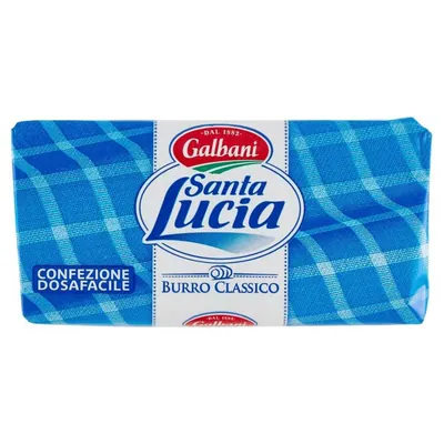 Galbani Santa Lucia классическое сливочное масло, 250 г
