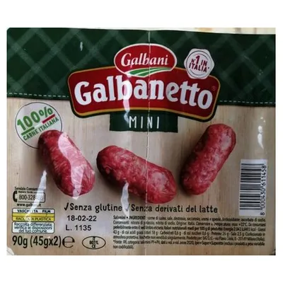 Galbani мини-салями Galbanetto Mini, 90 г
