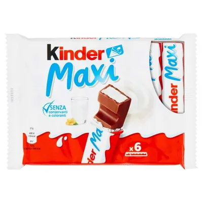 Kinder Maxi, 6 × 21 g