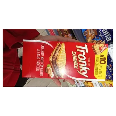 Ferrero Tronky вафельный батончик, 220 г