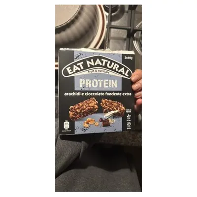 Eat Natural protein bars chocolate & peanut, 3x40 g