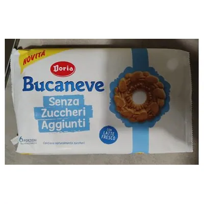 Doria Bucaneve печенье без сахара, 263 г
